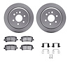 4412-48035 Geospec Brake Rotors with Ultimate-Duty Brake Pads & Hardware, 2015-2020 GM, Position: Rear - image 1