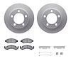 4412-54004 Geospec Brake Rotors with Ultimate-Duty Brake Pads & Hardware, 1976-1985 Ford/Lincoln/Mercury/Mazda, Position: Front - image 1