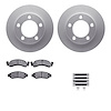 4412-54005 Geospec Brake Rotors with Ultimate-Duty Brake Pads & Hardware, 1986-1993 Ford/Lincoln/Mercury/Mazda, Position: Front - image 1