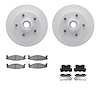 4412-54009 Geospec Brake Rotors with Ultimate-Duty Brake Pads & Hardware, 1994-2003 Ford/Lincoln/Mercury/Mazda, Position: Front - image 1