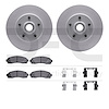 4412-54013 Geospec Brake Rotors with Ultimate-Duty Brake Pads & Hardware, 2003-2011 Ford/Lincoln/Mercury/Mazda, Position: Front - image 1