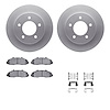 4412-54018 Geospec Brake Rotors with Ultimate-Duty Brake Pads & Hardware, 1997-2004 Ford/Lincoln/Mercury/Mazda, Position: Front - image 1