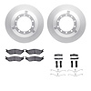 4412-54022 Geospec Brake Rotors with Ultimate-Duty Brake Pads & Hardware, 2006-2019 Ford/Lincoln/Mercury/Mazda, Position: Rear,