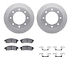 4412-54024 Geospec Brake Rotors with Ultimate-Duty Brake Pads & Hardware, 1999-2005 Ford/Lincoln/Mercury/Mazda, Position: Rear