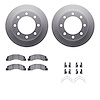 4412-54037 Geospec Brake Rotors with Ultimate-Duty Brake Pads & Hardware, 1999-2005 Ford/Lincoln/Mercury/Mazda, Position: Front - image 1