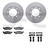 4412-54038 Geospec Brake Rotors with Ultimate-Duty Brake Pads & Hardware, 1999-2005 Ford/Lincoln/Mercury/Mazda, Position: Front