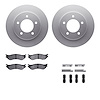 4412-54039 Geospec Brake Rotors with Ultimate-Duty Brake Pads & Hardware, 1997-2002 Ford/Lincoln/Mercury/Mazda, Position: Front - image 1