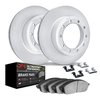4412-54043 Geospec Brake Rotors with Ultimate-Duty Brake Pads & Hardware, 1999-2009 Ford/Lincoln/Mercury/Mazda, Position: Rear - image 2