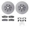 4412-54047 Geospec Brake Rotors with Ultimate-Duty Brake Pads & Hardware, 2004-2008 Ford/Lincoln/Mercury/Mazda, Position: Front - image 1