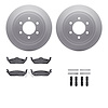 4412-54049 Geospec Brake Rotors with Ultimate-Duty Brake Pads & Hardware, 2004-2011 Ford/Lincoln/Mercury/Mazda, Position: Rear - image 1
