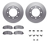 4412-54052 Geospec Brake Rotors with Ultimate-Duty Brake Pads & Hardware, 2005-2012 Ford/Lincoln/Mercury/Mazda, Position: Front - image 1
