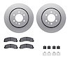 4412-54063 Geospec Brake Rotors with Ultimate-Duty Brake Pads & Hardware, 2010-2021 Ford/Lincoln/Mercury/Mazda, Position: Front - image 1