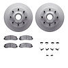 4412-54064 Geospec Brake Rotors with Ultimate-Duty Brake Pads & Hardware, 2006-2012 Ford/Lincoln/Mercury/Mazda, Position: Front - image 1