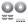 4412-54069 Geospec Brake Rotors with Ultimate-Duty Brake Pads & Hardware, 2012-2014 Ford/Lincoln/Mercury/Mazda, Position: Rear - image 1