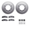 4412-54073 Geospec Brake Rotors with Ultimate-Duty Brake Pads & Hardware, Fits Select Ford/Lincoln/Mercury/Mazda, Position: Rear - image 1