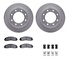 4412-54075 Geospec Brake Rotors with Ultimate-Duty Brake Pads & Hardware, Fits Select Ford/Lincoln/Mercury/Mazda, Position: Rear - image 1