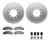 4412-54078 Geospec Brake Rotors with Ultimate-Duty Brake Pads & Hardware, Fits Select Ford/Lincoln/Mercury/Mazda, Position: Fron - image 1