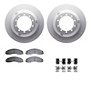 4412-54079 Geospec Brake Rotors with Ultimate-Duty Brake Pads & Hardware, Fits Select Ford/Lincoln/Mercury/Mazda, Position: Rear - image 1