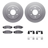 4412-67002 Geospec Brake Rotors with Ultimate-Duty Brake Pads & Hardware, 2004-2005 Infiniti/Nissan, Position: Front - image 1