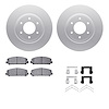 4412-67005 Geospec Brake Rotors with Ultimate-Duty Brake Pads & Hardware, Fits Select Infiniti/Nissan, Position: Front - image 1