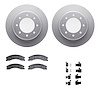 4412-67006 Geospec Brake Rotors with Ultimate-Duty Brake Pads & Hardware, 2012-2021 Infiniti/Nissan, Position: Rear