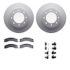 4412-67007 Geospec Brake Rotors with Ultimate-Duty Brake Pads & Hardware, 2012-2021 Infiniti/Nissan, Position: Front - image 1