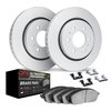 4412-67008 Geospec Brake Rotors with Ultimate-Duty Brake Pads & Hardware, Fits Select Infiniti/Nissan, Position: Front - image 2