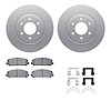 4412-68001 Geospec Brake Rotors with Ultimate-Duty Brake Pads & Hardware, Fits Select Infiniti/Nissan, Position: Front - image 1