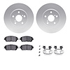 4412-76001 Geospec Brake Rotors with Ultimate-Duty Brake Pads & Hardware, 2004-2010 Lexus/Toyota/Scion, Position: Front - image 1