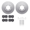 4412-76009 Geospec Brake Rotors with Ultimate-Duty Brake Pads & Hardware, 2003-2009 Lexus/Toyota/Scion, Position: Front - image 1
