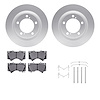 4412-76013 Geospec Brake Rotors with Ultimate-Duty Brake Pads & Hardware, Fits Select Lexus/Toyota/Scion, Position: Front - image 1