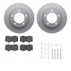 4412-76016 Geospec Brake Rotors with Ultimate-Duty Brake Pads & Hardware, Fits Select Lexus/Toyota/Scion, Position: Front - image 1