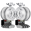 4414-40001 Geospec Brake Rotors with Ultimate-Duty Brake Pads & Hardware, 2000-2002 Mopar, Position: Front and Rear - image 1
