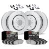 4414-47002 Geospec Brake Rotors with Ultimate-Duty Brake Pads & Hardware, Fits Select GM, Position: Front and Rear - image 1
