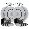 4414-54025 Geospec Brake Rotors with Ultimate-Duty Brake Pads & Hardware, 2004-2008 Ford/Lincoln/Mercury/Mazda, Position: Front  - image 1