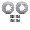 4502-02016 Geospec Brake Rotors w/5000 Advanced Brake Pads Kit, 1987-1989 Porsche, Position: Rear - image 1