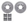 4502-02028 Geospec Brake Rotors w/5000 Advanced Brake Pads Kit, 1969-1983 Porsche, Position: Rear - image 1