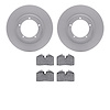 4502-02034 Geospec Brake Rotors w/5000 Advanced Brake Pads Kit, 1986-1986 Porsche, Position: Front - image 1