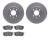 4502-03043 Geospec Brake Rotors w/5000 Advanced Brake Pads Kit, 2006-2012 Multiple Makes/Models, Position: Front - image 1