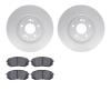 4502-03091 Geospec Brake Rotors w/5000 Advanced Brake Pads Kit, 2016-2020 Kia/Hyundai/Genesis, Position: Front - image 1