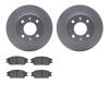 4502-03103 Geospec Brake Rotors w/5000 Advanced Brake Pads Kit, 2003-2006 Multiple Makes/Models, Position: Front - image 1