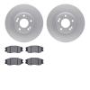 4502-03104 Geospec Brake Rotors w/5000 Advanced Brake Pads Kit, 2004-2006 Kia/Hyundai/Genesis, Position: Front - image 1