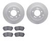 4502-03118 Geospec Brake Rotors w/5000 Advanced Brake Pads Kit, 2014-2020 Kia/Hyundai/Genesis, Position: Rear - image 1