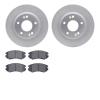 4502-03122 Geospec Brake Rotors w/5000 Advanced Brake Pads Kit, 2007-2010 Kia/Hyundai/Genesis, Position: Front - image 1