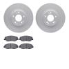 4502-03129 Geospec Brake Rotors w/5000 Advanced Brake Pads Kit, 2009-2011 Kia/Hyundai/Genesis, Position: Front - image 1