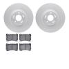 4502-03136 Geospec Brake Rotors w/5000 Advanced Brake Pads Kit, 2011-2014 Kia/Hyundai/Genesis, Position: Front - image 1