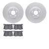 4502-03137 Geospec Brake Rotors w/5000 Advanced Brake Pads Kit, 2015-2017 Kia/Hyundai/Genesis, Position: Front - image 1