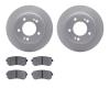 4502-03140 Geospec Brake Rotors w/5000 Advanced Brake Pads Kit, Fits Select Kia/Hyundai/Genesis, Position: Rear - image 1