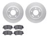 4502-03143 Geospec Brake Rotors w/5000 Advanced Brake Pads Kit, 2016-2021 Kia/Hyundai/Genesis, Position: Front - image 1