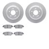 4502-03148 Geospec Brake Rotors w/5000 Advanced Brake Pads Kit, 2018-2020 Kia/Hyundai/Genesis, Position: Rear - image 1